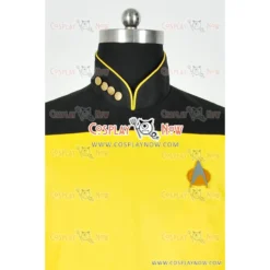 Star Trek: The Next Generation Cosplay Operations Uniform Costume -Halloween Shop star trek the next generation cosplay operations uniform costume ws019 yellow b05