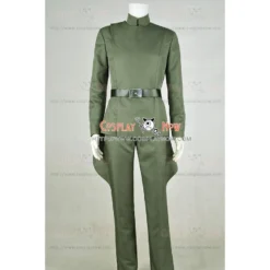 Star Wars Imperial Stormtrooper Officer Admiral Cosplay Costume Green