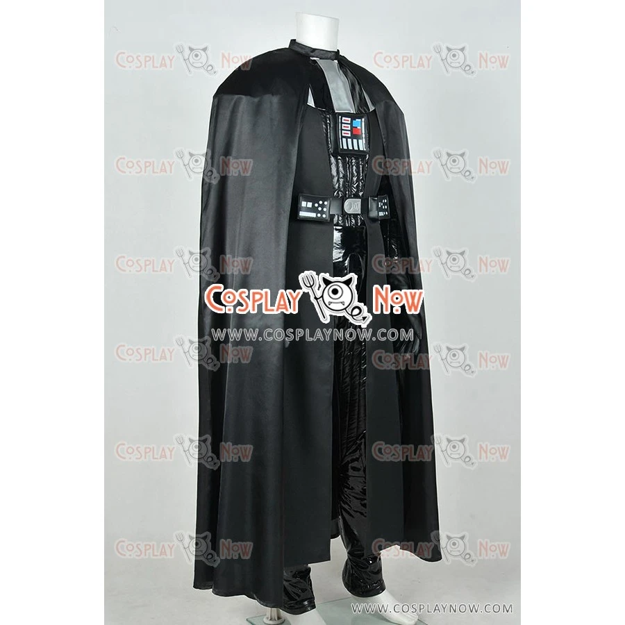 Star Wars The Empire Strikes Back Cosplay Darth Vader Costume 4 Star Wars The Empire Strikes Back Cosplay Darth Vader Costume - Image 2
