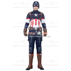 Steve Rogers Captain America Costume For Avengers Age Of Ultron Cosplay