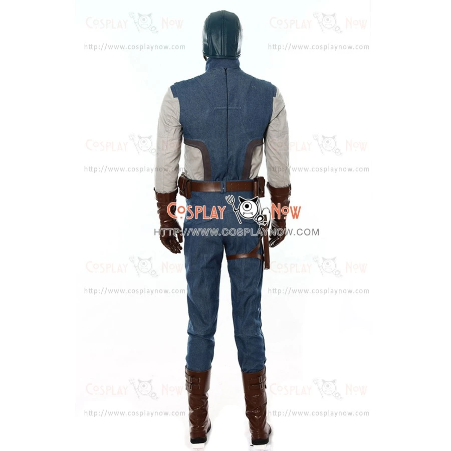 Steve Rogers Costume For Captain America 1 Cosplay Uniform New 5 Steve Rogers Costume For Captain America 1 Cosplay Uniform New - Image 3