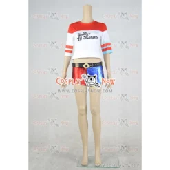 Suicide Squad Cosplay Harley Quinn Costume -Halloween Shop suicide squad cosplay harley quinn costume wd095 1612 f86
