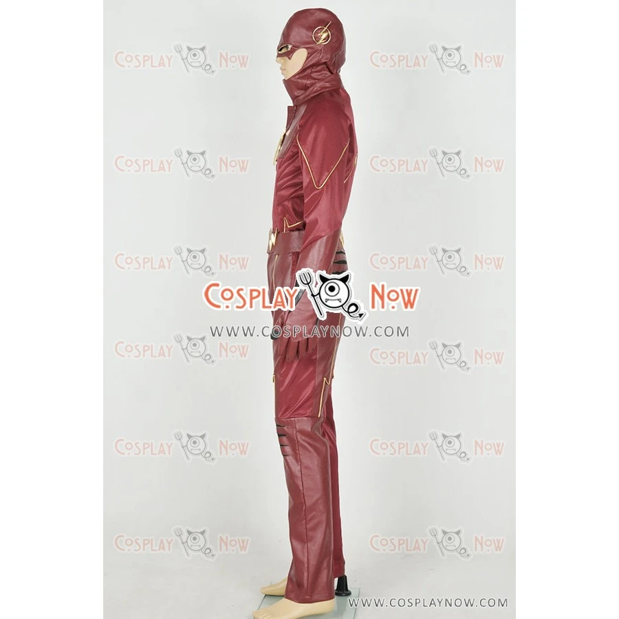 The Flash 2014 Barry Allen Cosplay Costume 6 The Flash 2014 Barry Allen Cosplay Costume - Image 4