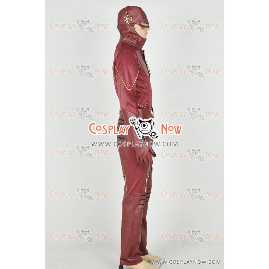 The Flash 2014 Barry Allen Cosplay Costume 5 The Flash 2014 Barry Allen Cosplay Costume - Image 3
