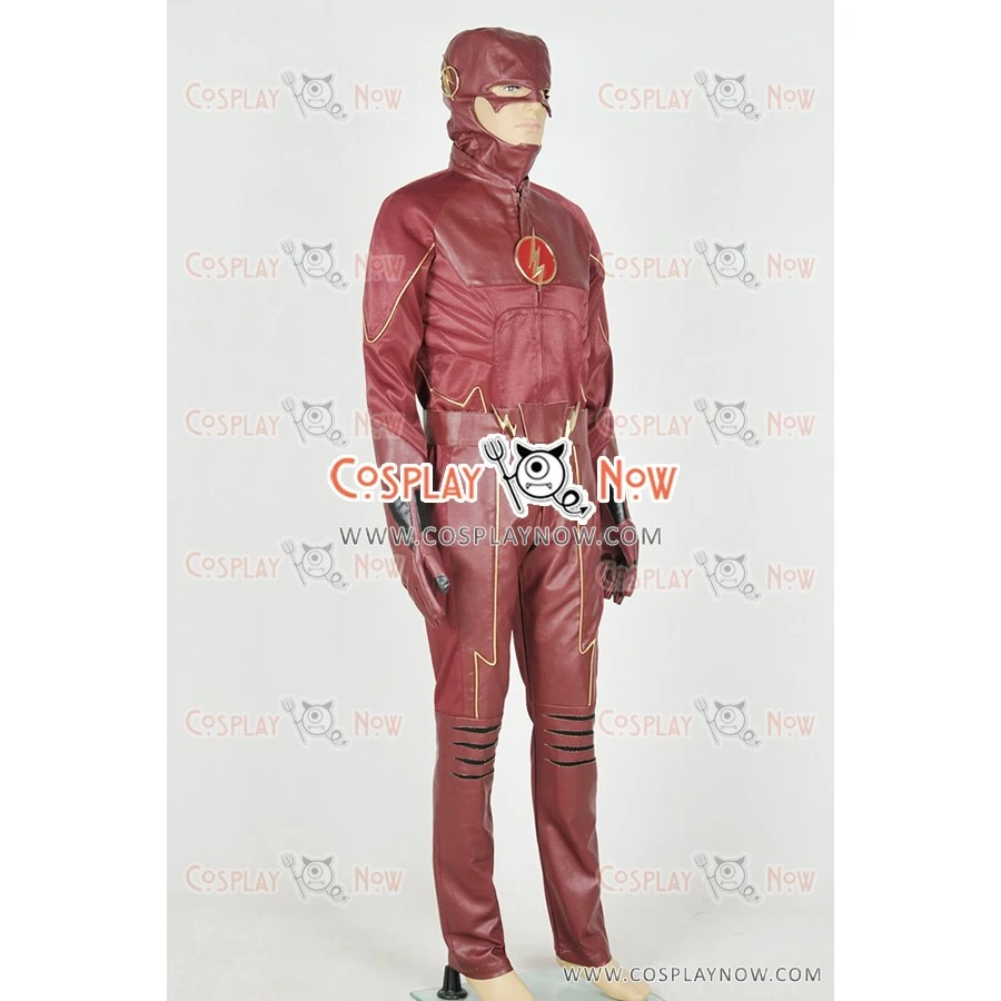 The Flash 2014 Barry Allen Cosplay Costume 4 The Flash 2014 Barry Allen Cosplay Costume - Image 2