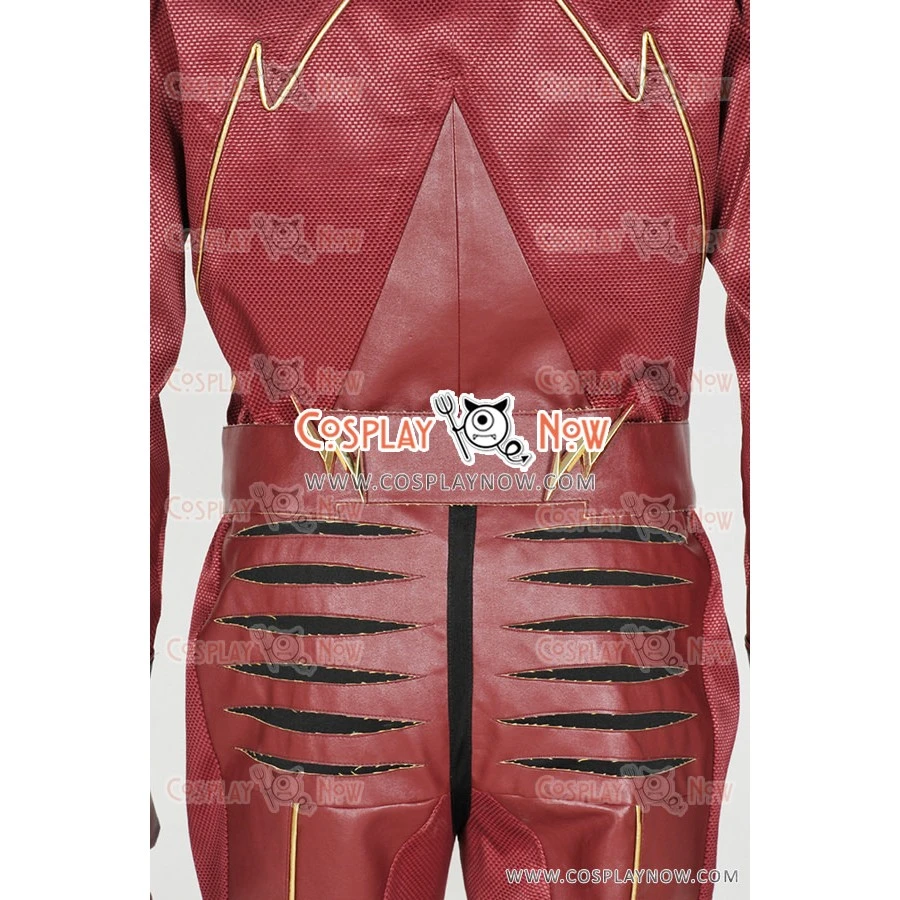 The Flash 2014 Barry Allen Cosplay Costume 13 The Flash 2014 Barry Allen Cosplay Costume - Image 11