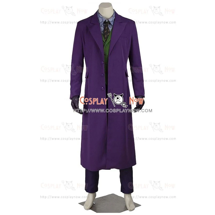 The Joker Purple Costume For Batman The Dark Knight Cosplay 3 The Joker Purple Costume For Batman The Dark Knight Cosplay