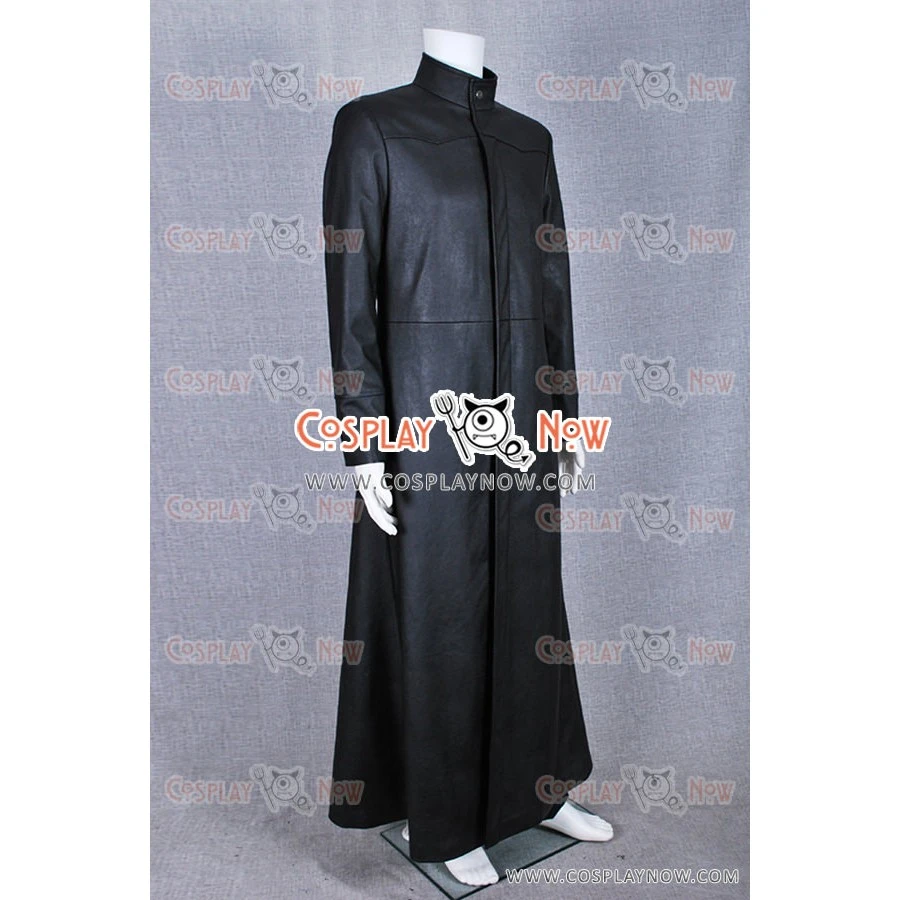 The Matrix Neo Black Cosplay Costume 4 The Matrix Neo Black Cosplay Costume - Image 2