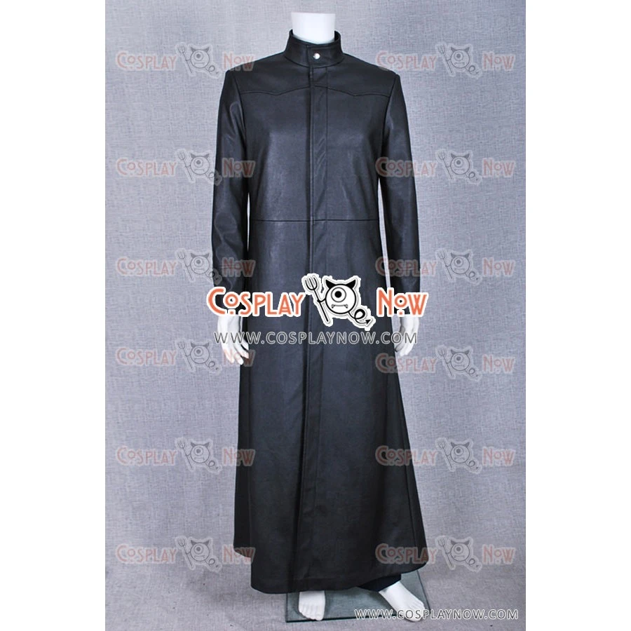 The Matrix Neo Black Cosplay Costume 3 The Matrix Neo Black Cosplay Costume