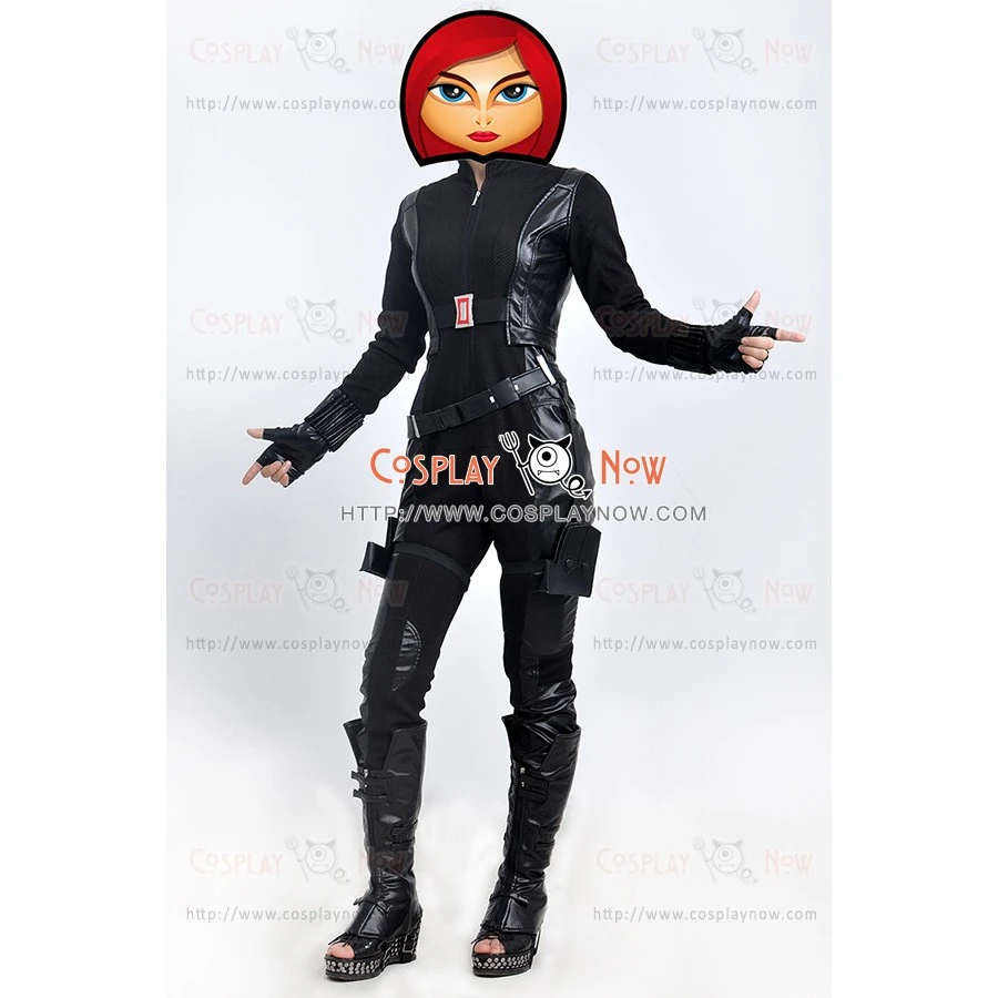 The Winter Soldier Natasha Romanoff Black Widow Costume For Captain America 2 Cosplay 4 The Winter Soldier Natasha Romanoff Black Widow Costume For Captain America 2 Cosplay - Image 2