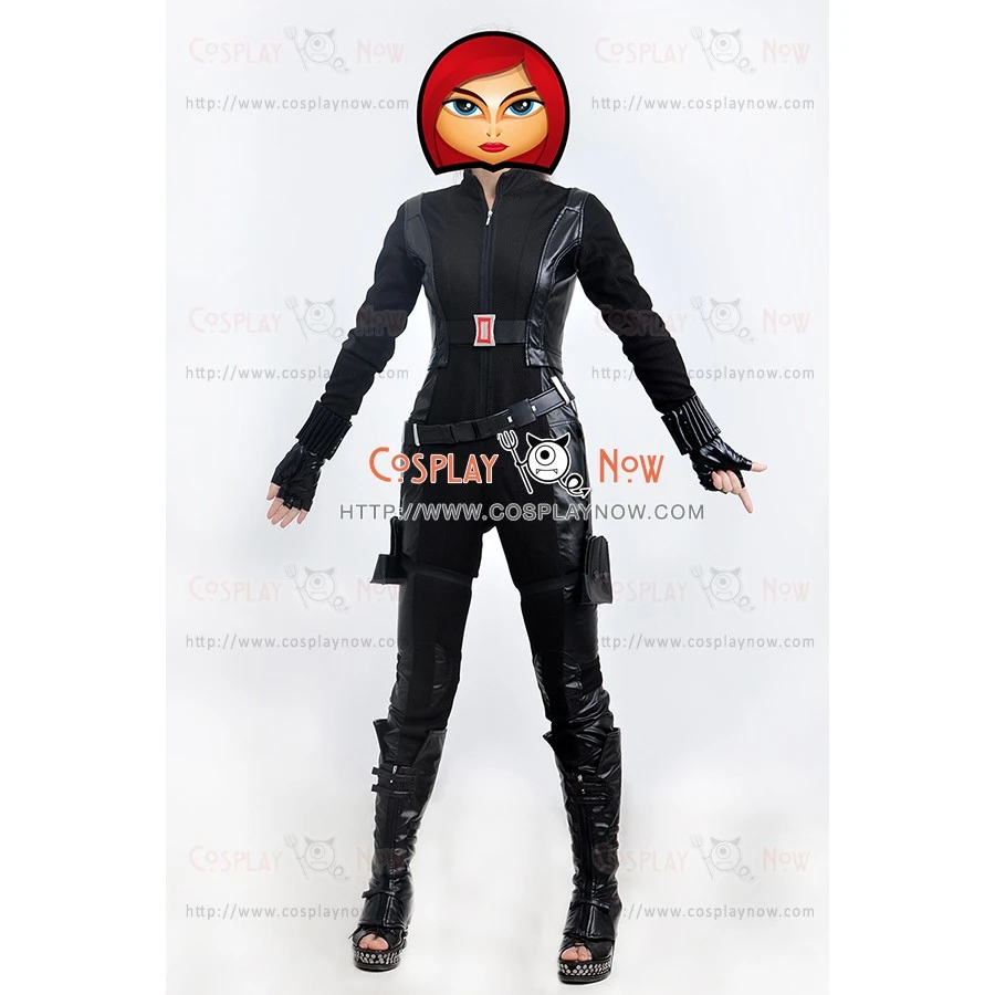 The Winter Soldier Natasha Romanoff Black Widow Costume For Captain America 2 Cosplay 5 The Winter Soldier Natasha Romanoff Black Widow Costume For Captain America 2 Cosplay - Image 3