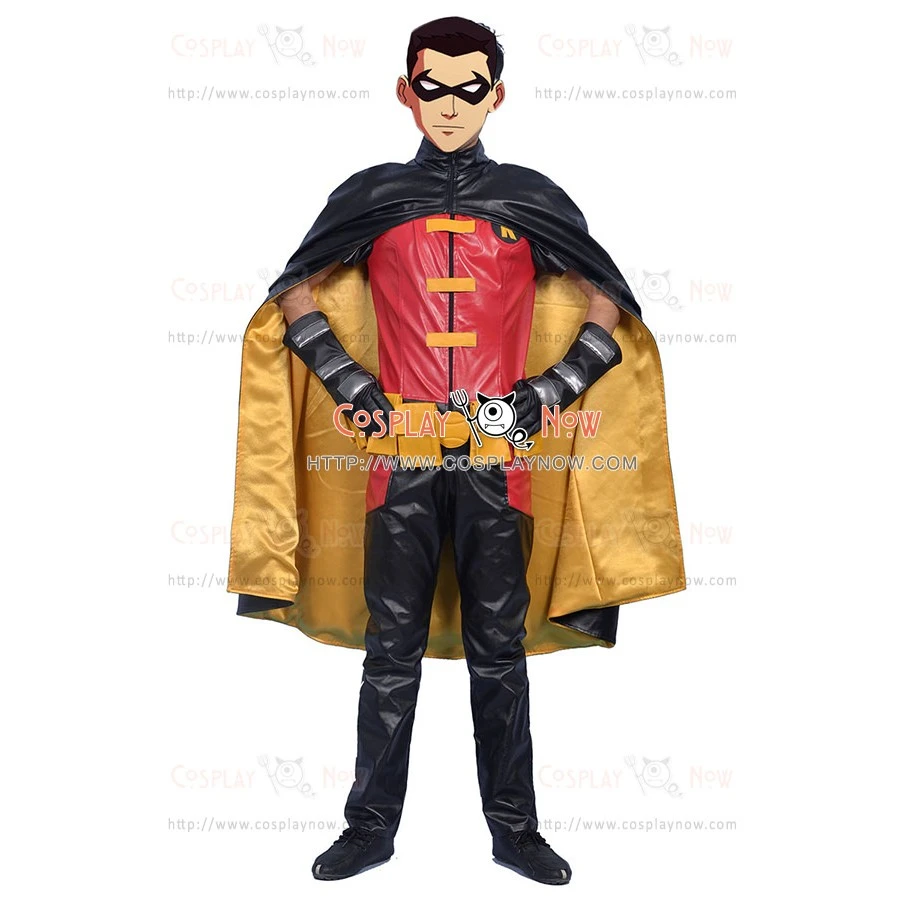 Tim Drake Robin Costume For Young Justice Cosplay 3 Tim Drake Robin Costume For Young Justice Cosplay
