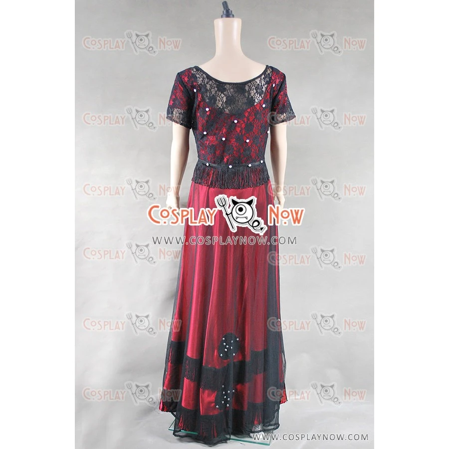 Titanic Cosplay Rose Costume Red Dress 6 Titanic Cosplay Rose Costume Red Dress - Image 4