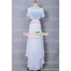 Titanic Rose Cosplay Costume White Dress