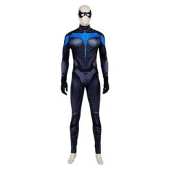 Titans Cosplay Nightwing Costume 16 Titans Cosplay Nightwing Costume -Halloween Shop titans cosplay nightwing costume cn m20200347 a6f