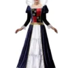 Woman's Blue Medieval Queen Costume -Halloween Shop womans blue medieval queen costume