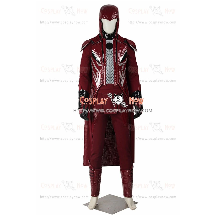 X-Men Apocalypse Cosplay Magneto Erik Lehnsherr Costume 3 X-Men Apocalypse Cosplay Magneto Erik Lehnsherr Costume